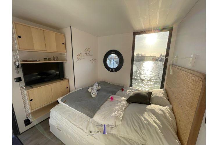 Hausboot Fjord Haven Mit Biosauna In Barth Exterior photo